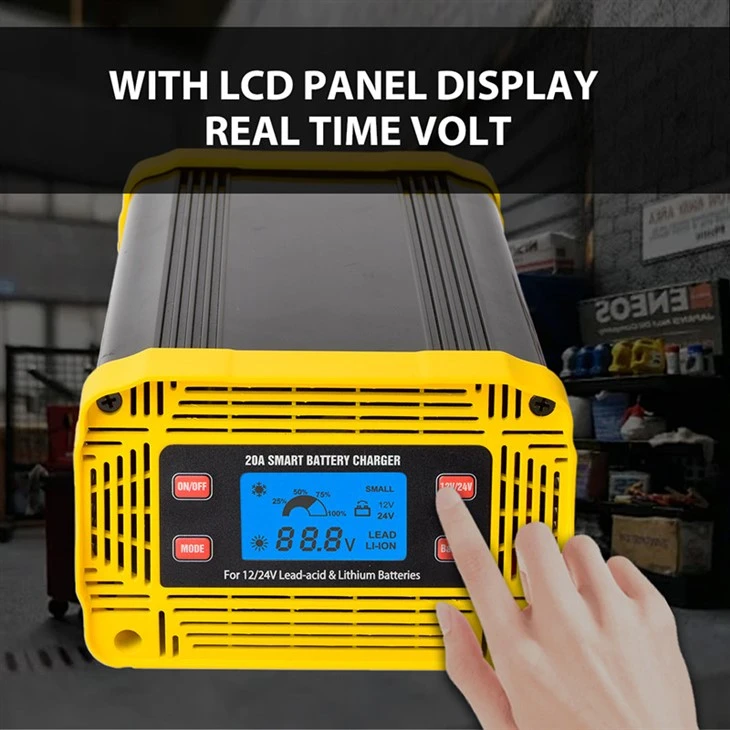 12V/24V 20A Smart Battery Charger price